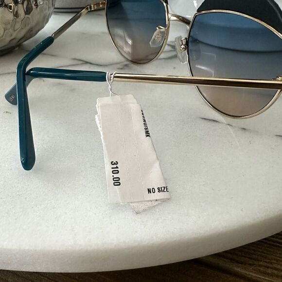 LOEWE LW40007U 33W GOLD AUTHENTIC SUNGLASSES 56-17 140 main image 5